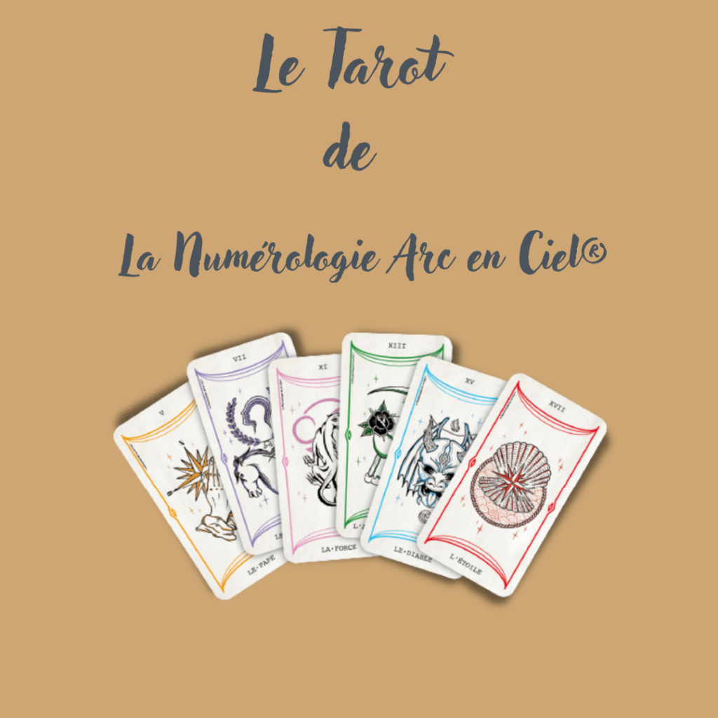 Le Tarot De La Num Rologie Arc En Ciel Ecole De L Alchimiste Des