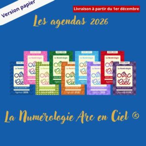 Agenda Arc en Ciel 2026 version papier